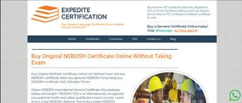 PTE Certificate For Sale UK